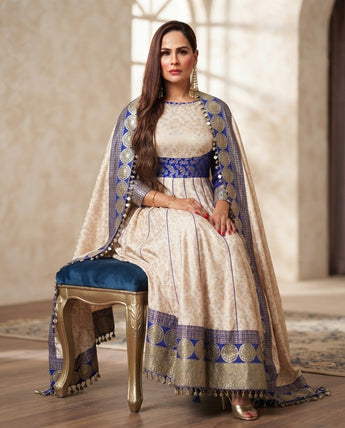 Anarkali suit.